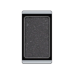 Glamour Eye Shadow, 311, graphitschwarz, Lidschatten mit Glitterpartikelchen, Artdeco 