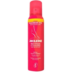 Akileine Rot, Spray Ultra Frisch, brennende und geschwollene Füsse, 150ml 