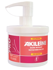 Akileine Rot, Entspannender Fußbalsam für strapazierte und erhitzte Füße, 500ml Kabinenware 500 ml