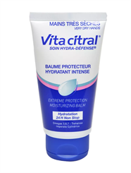 Vita Citral Hydro-Schutz Handcreme für sehr trockene, feuchtigkeitsarme, raue und geschädigte Hände, 75ml 