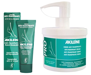 Akileine Grün, Anti Transpirant Schwitzen regulieren, Gerüche neutralisieren 