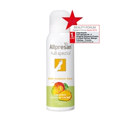 Allpresan Fuß spezial 3 Original Schaum-Creme Sehr trockene Haut Mango,125ml 