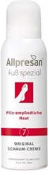 Allpresan Fuß Spezial Nr 7 Schaum-Creme, für pilz-empfindlichen Füße 125 ml