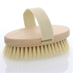 Massagebürste, Kosmetex Hand Badebürste mit Gurt, 13,5cm mittel harte Borsten