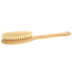 Massagebürste, Badebürste, Buchenholz, 30cm weiche Borsten