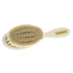 Babybürste, Babyhaarbürste mit weichen Ziegenhaar 