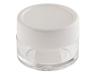 Leere Dose, Kosmetikdose, Plastikdose, Cremedose 10 ml