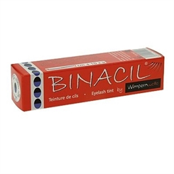 Binacil Wimpernfarbe Blauschwarz Augenbrauenfarbe, Wimpernwelle, 15g 