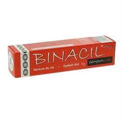 Binacil Wimpernfarbe Hellschwarz Augenbrauenfarbe, Wimpernwelle, 15g 