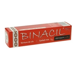 Binacil Wimpernfarbe Lichtbraun, Hellbraun Augenbrauenfarbe, Wimpernwelle, 15g 