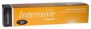 Intensive Eyepearl Wimpern- und Augenbrauenfarbe schwarz. Für voluminöse Wimpern. 20ml 