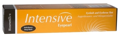 Intensive Eyepearl Wimpern- und Augenbrauenfarbe tiefschwarz. Für voluminöse Wimpern. 20ml 