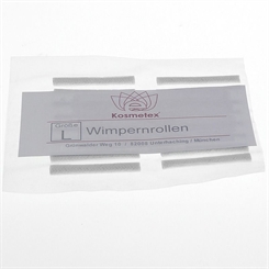 Kosmetex Wimpernrolle für Wimpernwelle 16 Stck., für die perfekte Wimperndauerwelle Größe L