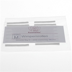 Kosmetex Wimpernrolle für Wimpernwelle 16 Stck., für die perfekte Wimperndauerwelle Größe M