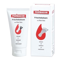 Frischebalsam für den Fuß mit Aloe Vera, kühlende Fusscreme, PediBaehr, 75 ml