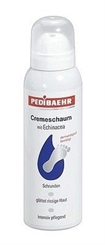 PEDIBAEHR Cremeschaum mit Echinacea bei rauen und rissigen Füßen, 125 ml 