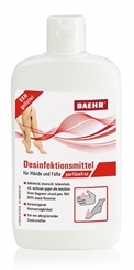 BAEHR Händedesinfektionsmittel für Hände und Füße, Handdesinfektion 150 ml