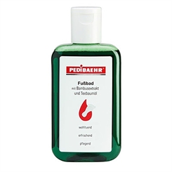 Pedibaehr Fußbad mit Bambusextrakt und Teebaumöl, 200 ml 