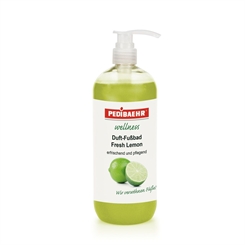 Pedibaehr Wellness Fußbad Fresh- Lemont mit Spender wohltuend und pflegend 1000 ml