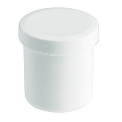 Leere Dose, Kosmetikdose, Plastikdose, Cremedose 