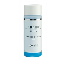 Baehr Cleaner 5+ Blau, Reiniger für Gel, Maniküre und Pediküre Nägel entfetten, 100ml 