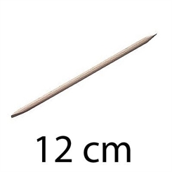 10x Holzstäbchen, 12 cm, Maniküre für Nagelhaut, in der Art wie Rosenholzstäbchen 