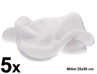 Kosmetik Kompressentuch 25x55 cm, flauschige Mikrofaser für Kosmetikstudio, Kosmetikbehandlungen, Kosmetex Kosmetiktuch 