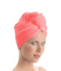 HaarTurban Kosmetex, ein Teddyplüsch Microfaser Haartuch, schnelltrocknend, Handtuch für die Haare mit Schlaufe, 