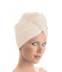 HaarTurban Kosmetex, ein Teddyplüsch Microfaser Haartuch, schnelltrocknend, Handtuch für die Haare mit Schlaufe, 