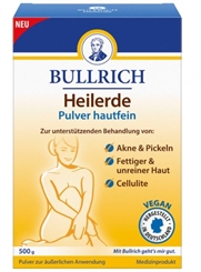 Bullrich Heilerde Pulver hautfein, 500g (4003)