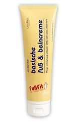 2x CareMed FußFit, basische Fußcreme PH 8,0 Beincreme Fusspflegecreme mit Urea, Korallenkalcium 