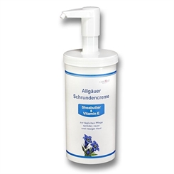 CareMed Allgäuer Schrundencreme bei spröden und rissigen Füßen, Schrundensalbe, sehr trockene Füsse, 
