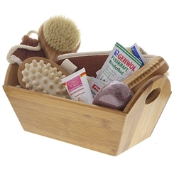 Dekorative Geschenksets für Bad oder Sauna mit Badezubehör, Saunazubehör, Kosmetex Bade- und Pflegeset Set 3