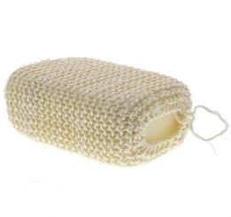 Sisal Schwamm zum peelen, schrubben, einseifen und baden Peelingschwamm 