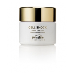 Swiss line Cell Shock Remodeling Creme für Neck & Decollete, 50ml Hals und Dekolleté zur Festigung ,glättet, strafft 