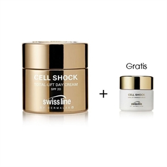 Swiss line Cell Shock Total Lift Day Cream, Anti-Aging-Pflege, mildert Falten, strafft die Haut, gegen Hautalterung, 50ml 