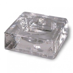 Combinal Färbeschälchen aus Glas, zum Verrühren von Augenbrauenfarbe, 1 Stück 