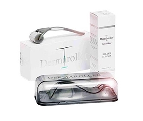 Dermaroller - Needling, 0,2 Mikronadeln, HomeCare Set mit Roller Cleaner 