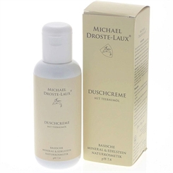 Basische Duschcreme mit Teebaumöl, Droste-Laux, basisch Duschen, BIO, Duschgel, pH 7,4, 200ml 