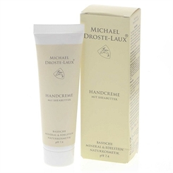 Basische Handcreme mit Sheabutter, Droste-Laux, basisch, mit Rügener Heilerde, Feuchtigkeitscreme, pH 7,4, 50ml 