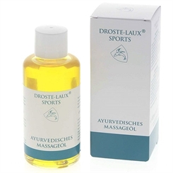 Basisches Ayurvedisches Massageöl Droste-Laux Sports, Massageöl, Kräuteröl, Öl für die Massage, 100ml 