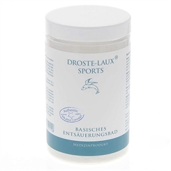 Basisches Entsäuerungsbad Droste-Laux Sports, Basenbad, Basensalz, Medizinprodukt, 500g 