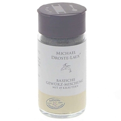 Droste Laux Basische Gewürzmischung mit 49 Kräutern, BIO basenbildendes Gewürz, 35g 