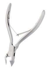 HiTech Mini Design Kopfschneider mit halber Schneide 12cm Nagelzange für Fußpflege. 12 cm