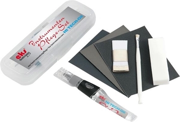 Instrumenten Pflegeset, Fußpflege, Kosmetik, Maniküre, Medizin, Reinigungsset 8 teilig, Zangen, Scherrmesser Öl Dosier Stift 