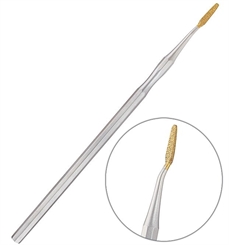 Diamant Eckenfeile, Kosmetex Sapina Diamond Feilen für Nagelecken mit Diamantbeschichtung, Fußfeile Gr. 7