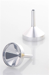 Mini Metall Parfümtrichter Kosmetex, kleiner Trichter 3 cm zum umfüllen 