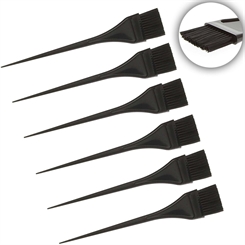 Kosmetex Haarfärbepinsel schwarz, 22cm, Pinsel für die Haarfarbe beim Haare färben 