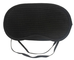 Schlafmaske aus Baumwolle, Kosmetex Schlafbrille Augenmaske als Schlafhilfe 