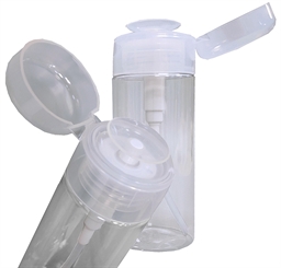 Pump Dispenser zum dosierten Auftragen von Nagellackentferner, Reiniger, Cleaner Pumpflasche, Kosmetex Pumpspender, 220 ml 